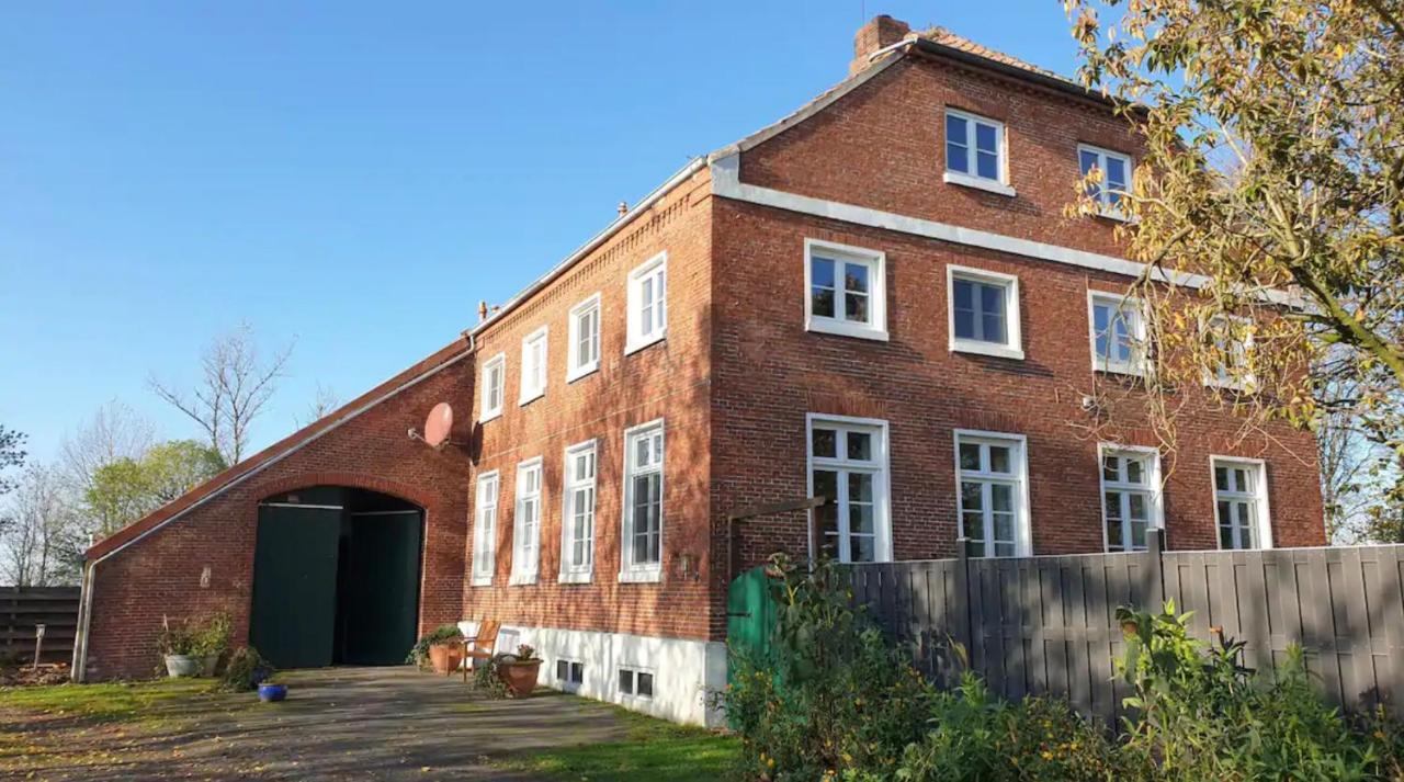 Ferienwohnung Grashaus Upleward Krummhörn Exterior foto