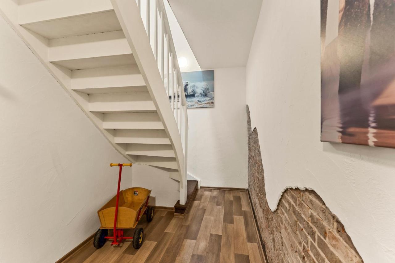 Ferienwohnung Grashaus Upleward Krummhörn Exterior foto